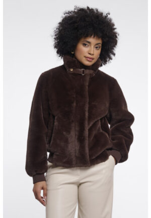 Rino & Pelle - Bruin | unisex | Jas | Bruin | 44 | regular | Kamst mode