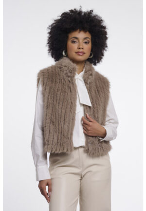 Rino & Pelle - Bruin | unisex | Vest | Bruin | 40 | regular | Kamst mode