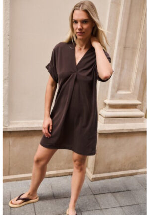 YAYA - Paars | unisex | Jurk | Paars | XL | regular | Kamst mode