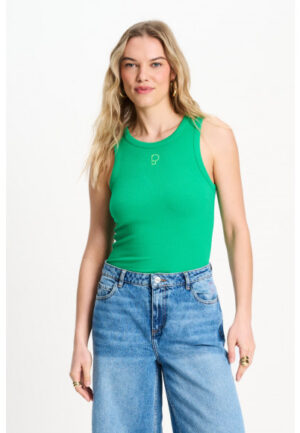 Pom Amsterdam - Groen | Dames | Top | Groen | 42 | regular | Kamst mode