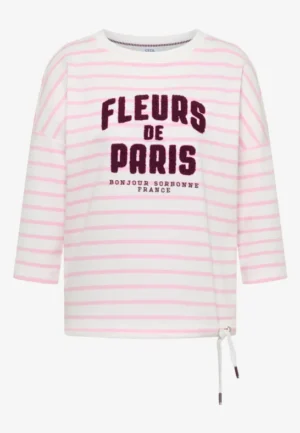 Alternative view of Shirt met 3/4 mouwen en Wording Artwork