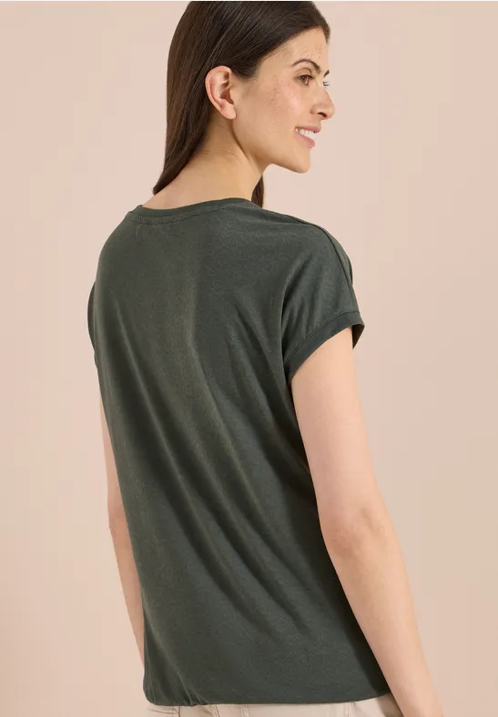 Shirt met burn-out look - Afbeelding 3