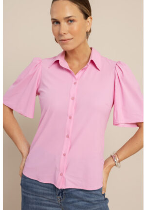 Studio Anneloes - Roze | Dames | Blouse | Roze | L | regular | Kamst mode