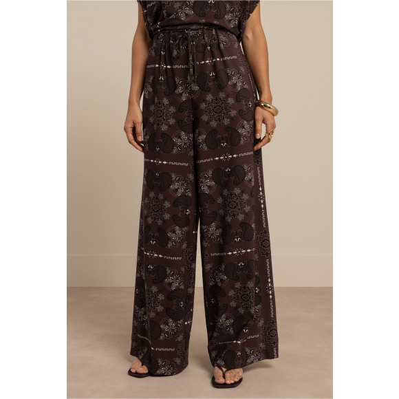 Studio Anneloes - Bruin | Dames | Broek | Bruin | XXL | regular | Kamst mode