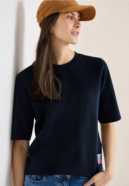 Sweatshirt met rugprint