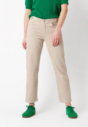 Toni | Relaxed - Zand | unisex | Broek | Zand | 46 | regular | Kamst mode