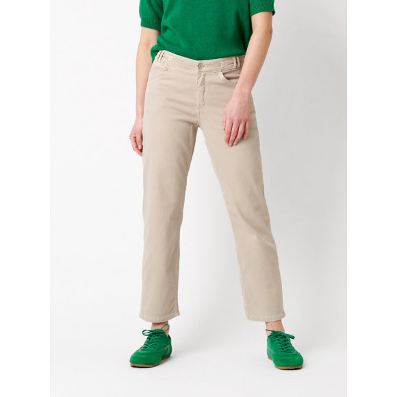 Toni | Relaxed - Zand | unisex | Broek | Zand | 46 | regular | Kamst mode