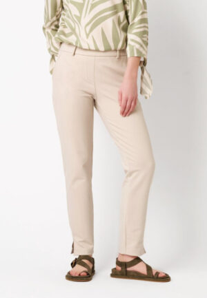 Toni | Relaxed - Zand | unisex | Broek | Zand | 38 | regular | Kamst mode