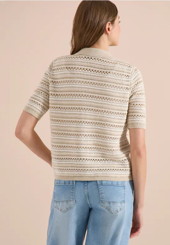 Vest met korte mouwen en polokraag - Afbeelding 3