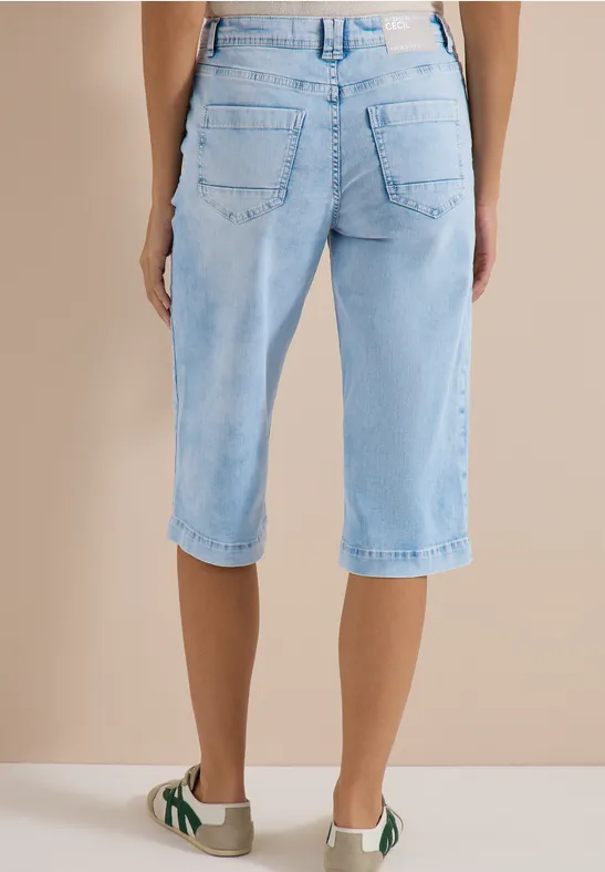 Wide Leg capri jeans in Loose Fit - Afbeelding 3