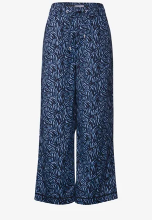 Alternative view of Wide Legs broek met banddetail