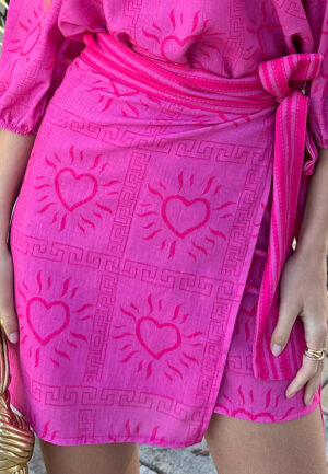 Wrap Skirt Savannah Roze