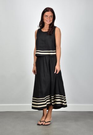Xirena rok Lucille X7MRL045 black linen
