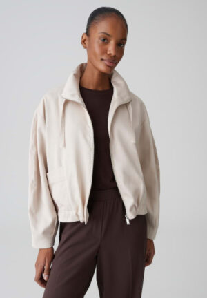 Opus - Wit | unisex | Jasje | Wit | 38 | regular | Kamst mode