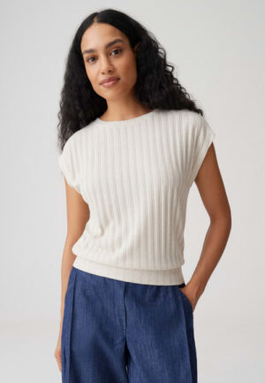 Opus - Wit | unisex | Top | Wit | 42 | regular | Kamst mode