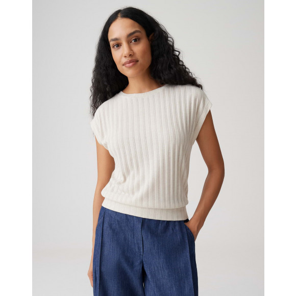 Opus - Wit | unisex | Top | Wit | 42 | regular | Kamst mode