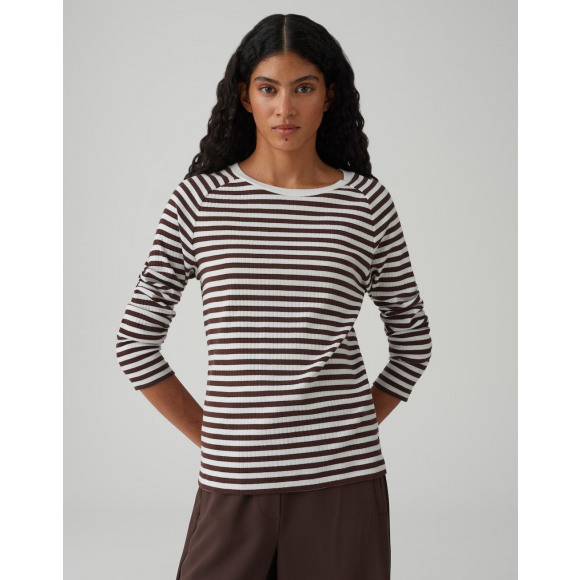 Opus - Bruin | unisex | Top | Bruin | 40 | regular | Kamst mode