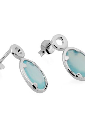 Orphelia 'Rivera' Dames 925 Sterling Zilveren Oorbellen - Zilver ZO-7480/BC