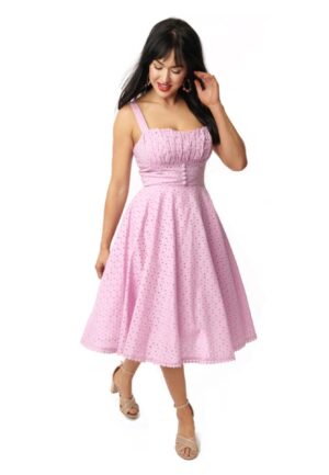 Timeless Valerie Anglaise Dress Lilac-L | 35% korting