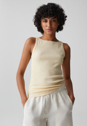 Opus - Geel | unisex | Top | Geel | 42 | regular | Kamst mode