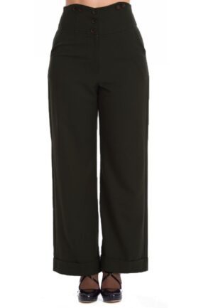 Banned Girl Boss Trousers Black-XL
