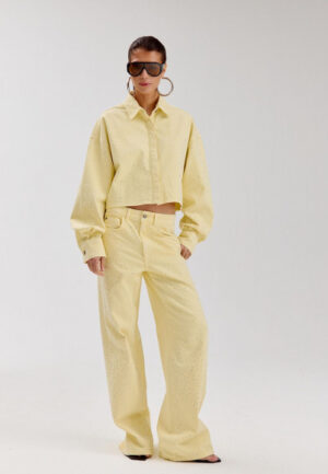 Harper & Yve - Geel | Dames | Broek | Geel | 32 | regular | Kamst mode