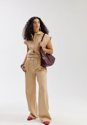 Harper & Yve - Beige | Dames | Broek | Beige | S | regular | Kamst mode