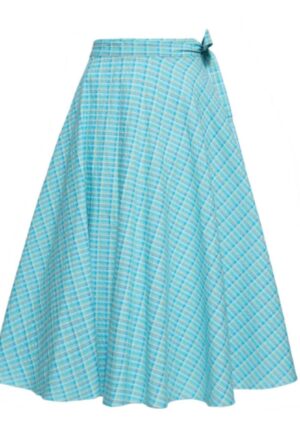Queen Kerosin Karo Wrap Skirt Blauw Turkoois | 29% korting