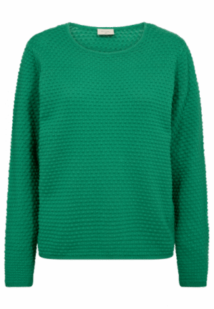 FreeQuent - Groen | Dames | Trui | Groen | XXL | regular | Kamst mode