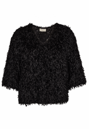FreeQuent - Zwart | Dames | Blouse | Zwart | L | regular | Kamst mode