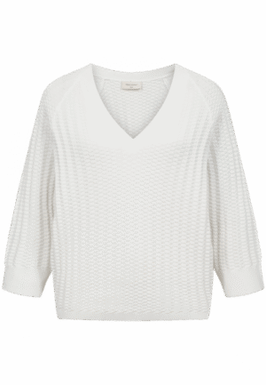 FreeQuent - Wit | Dames | Trui | Wit | L | regular | Kamst mode