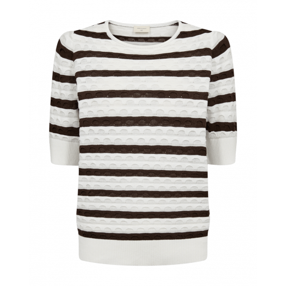 FreeQuent - Bruin | Dames | Trui | Bruin | XL | regular | Kamst mode