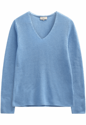 FreeQuent - Blauw | Dames | Trui | Blauw | XL | regular | Kamst mode