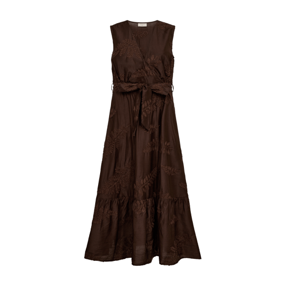 FreeQuent - Bruin | Dames | Jurk | Bruin | S | regular | Kamst mode