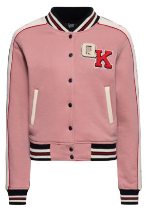 Queen Kerosin Star College Jacket Pink-3XL