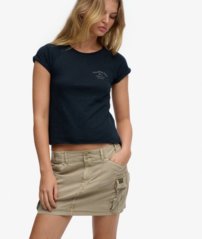 Cargo Minirok Grey Grootte: 36