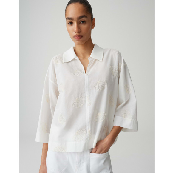 Opus - Geel | unisex | Blouse | Geel | 38 | regular | Kamst mode
