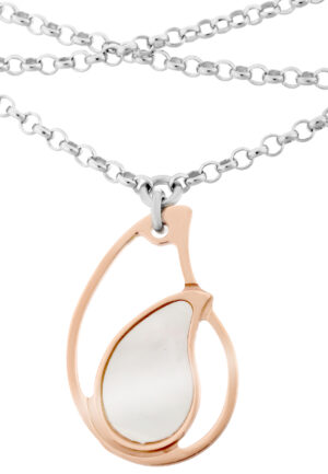 Orphelia 'Lana' Dames 925 Zilveren Armband - Zilver/Roze ZA-7164