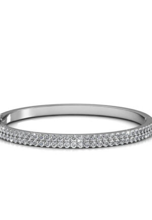 Glamour armbanden - Zilver en kristal