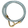Hermès Jumbo H Armband in Blauw Leer