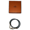 Hermès Jumbo H Armband in Blauw Leer - Afbeelding 2