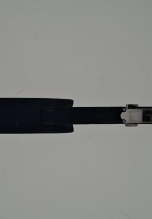 Alternative view of Saint Laurent Monogramarmband in Zwart Leer