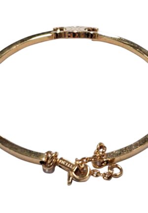 Alternative view of Celine Triomphe Gearticuleerde Armband in Goud Metaal