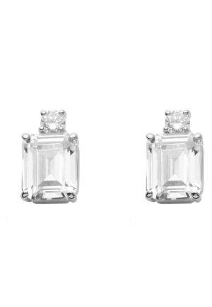 US Polo Assn Sieraden Emy Rhodium Oorbellen