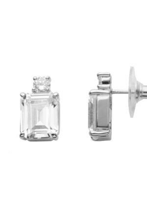 Alternative view of US Polo Assn Sieraden Emy Rhodium Oorbellen