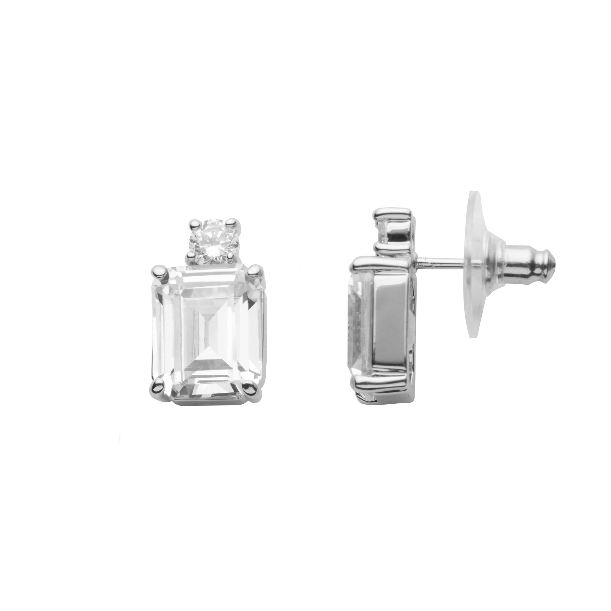 US Polo Assn Sieraden Emy Rhodium Oorbellen - Afbeelding 2
