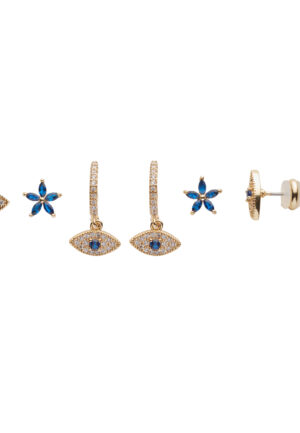 US Polo Assn Jewellery Naomi Geelgouden Oorbellen
