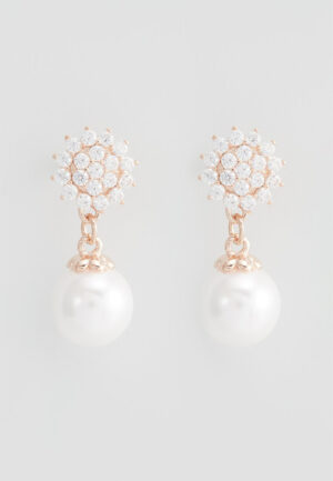 US Polo Assn Jewellery Soleil Roségouden Oorbellen
