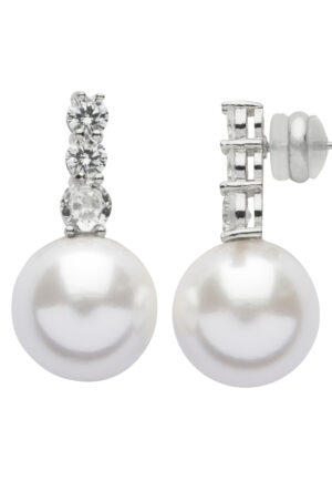 Alternative view of US Polo Assn Jewellery Mila Rhodium Oorbellen