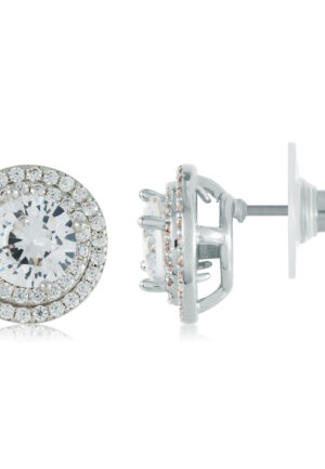 Alternative view of US Polo Assn Jewellery Cristal Rhodium Oorbellen